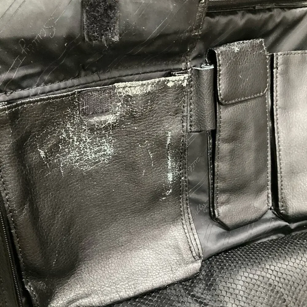 Scully Men's Black Leather Laptop Bag